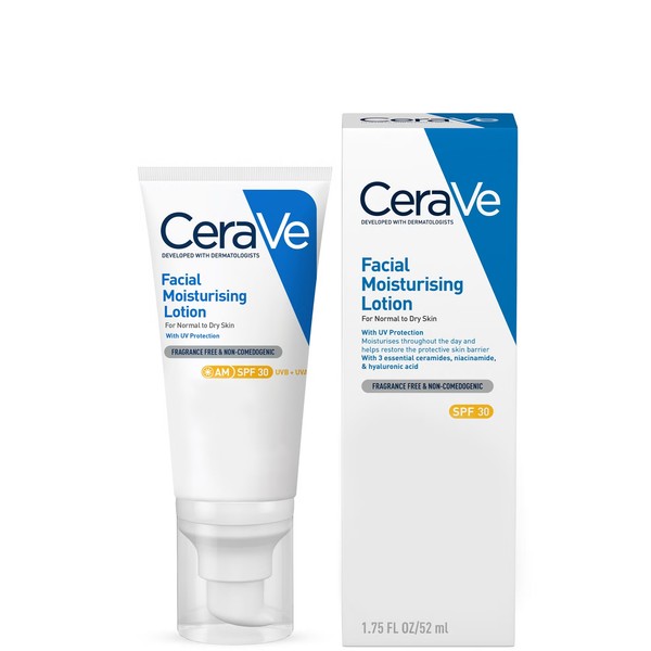 CeraVe AM Facial Moisturizer SPF30 Normal to Dry Skin 52ml