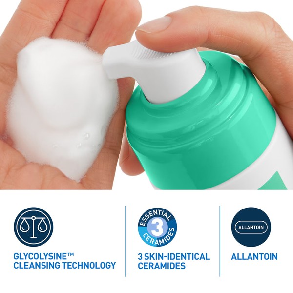 CeraVe Balancing Air Foam Facial Cleanser 148ml thumbnail 3
