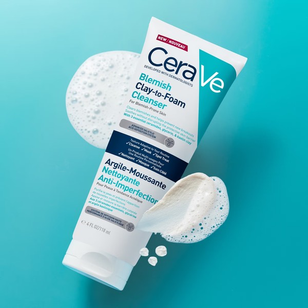 CeraVe Blemish Clay-to-Form Cleanser 118ml thumbnail 3