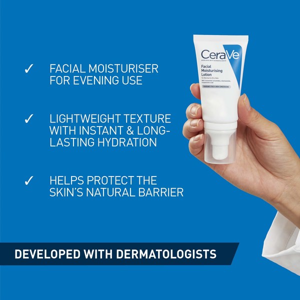 CeraVe Facial Moisturizing Lotion PM 52ml thumbnail 2