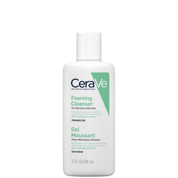 CeraVe Foaming Cleanser for Normal to Oily Skin 88ml