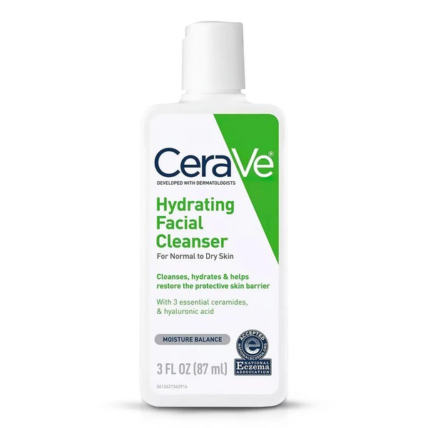 CeraVe Hydrating Facial Cleanser for Normal to Dry Skin 88ml