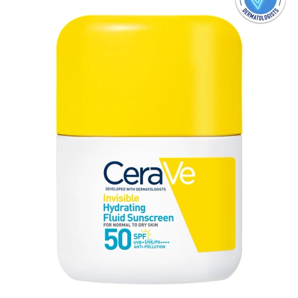 CeraVe Invisible fluid Sun Screen SPF50 50ml Normal to Dry Skin