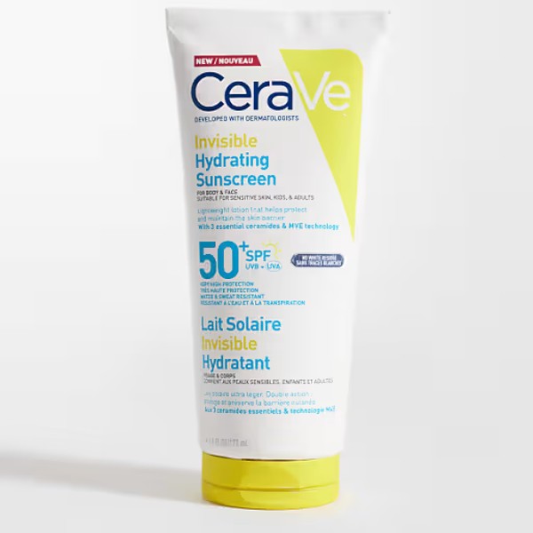CeraVe Invisible Hydrating Sunscreen SPF 50 177ml