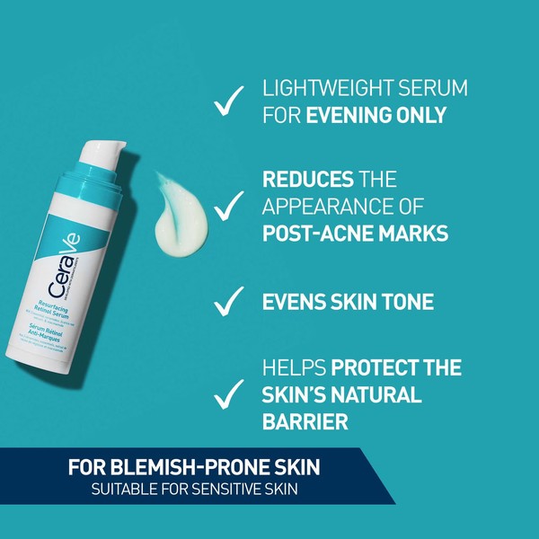 CeraVe Resurfacing Retinol Serum 30ml thumbnail 3