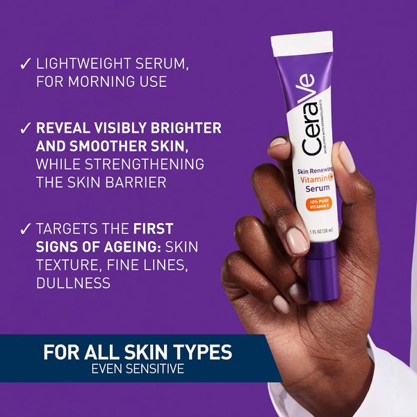 CeraVe Skin Renewing Vitamin C Serum 30ml thumbnail 2