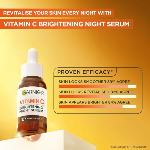 Garnier Vitamin C Brightening Night Serum 30ml thumbnail 2