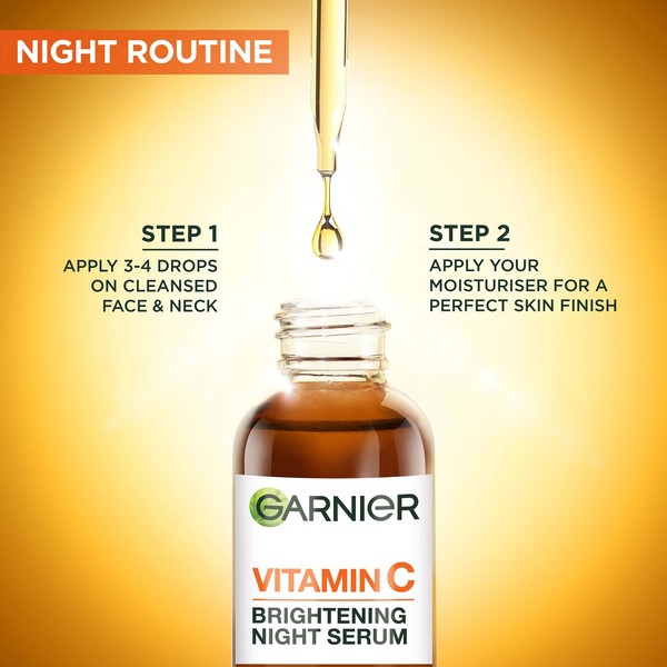 Garnier Vitamin C Brightening Night Serum 30ml thumbnail 3