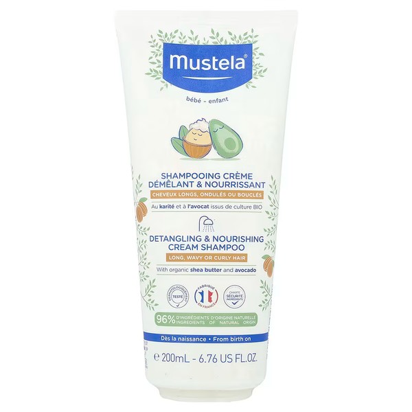 Mustela Baby Detangling and Nourishing Cream Shampoo 200ml