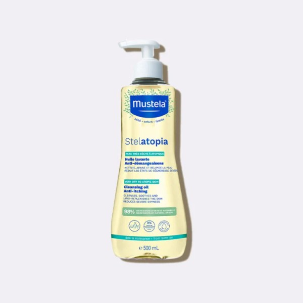 Mustela Bath Oil Baby's Dry and Delicate Skin 500ml