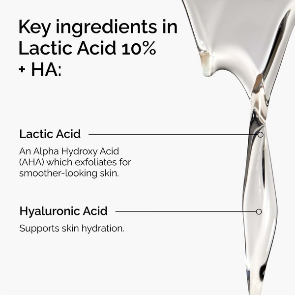 The Ordinary Lactic Acid 10% + HA 2% Superficial Peeling Formulation 30ml thumbnail 2